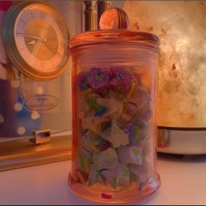 Glass Star Jar